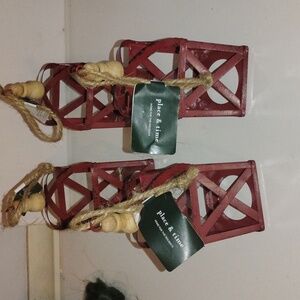 Set of 4 Place & time lantern tea light holder